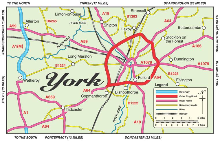 Directions to Langton Court, York